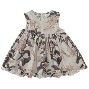 女童裙子夏季无袖背心裙儿童甜美森系清新女宝宝公主风连衣裙夏天