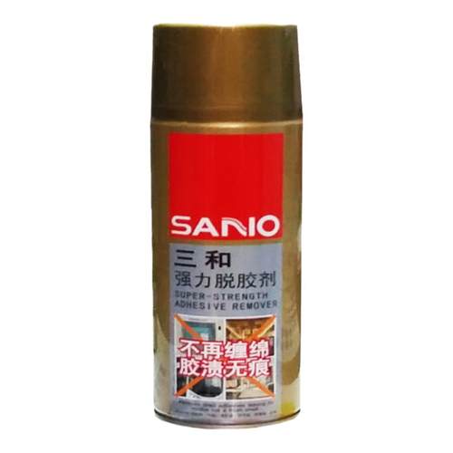 三和强力脱胶剂不干胶清除剂透明胶带双面胶渍清理剂玻璃胶去除剂