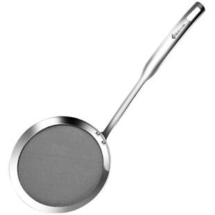 304不锈钢去汤油撇油勺滤油神器撇油漏勺过滤网筛超细去浮沫勺捞