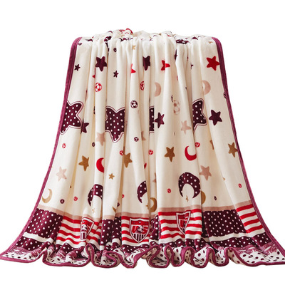 床单法兰绒绒面加厚保暖