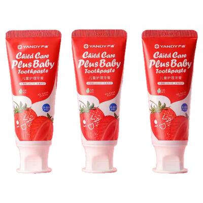 2-12岁儿童牙膏严迪防蛀护齿无氟