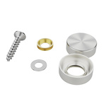 不锈钢304镜钉玻璃钉装饰盖螺丝帽玻璃亚克力广告钉固定镜子盖扣