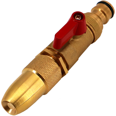 家用全铜厚实可调洗车浇花水枪