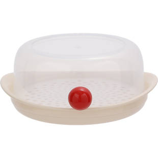 微波炉加热专用器皿加热盖蒸笼耐高温食品级家用蒸包子热馒头神器