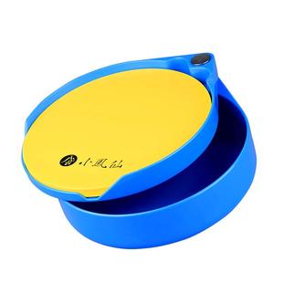 小凤仙拉饵盘强磁一线自动立钩钓椅钓箱专用大容量散炮开饵料盆