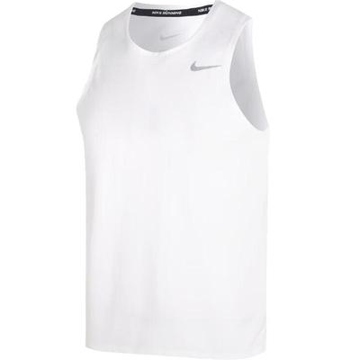 NIKE耐克男子NK DF MILER TANK运动休闲无袖T恤DV9322-100