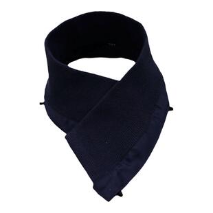 冬日的暖阳 羽绒服防脏领保暖毛线立领男女款护领套防脏假领子贴