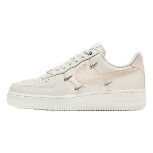 耐克女鞋Air Force1 AF1粉白空军一号四勾低帮休闲板鞋FV8110-181