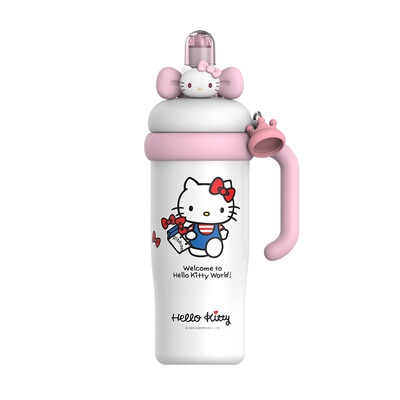 Hellokitty冰霸保温杯大容量女生
