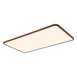 雷士照明中古胡桃木纹护眼吸顶灯