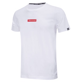 乔丹短袖t恤男2026夏季新款宽松半袖白色上衣青少年休闲运动上衣