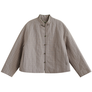 G25D-046【春信至】北京瓷片高端复古文艺新中式3M棉轻量保暖棉服