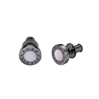 SinceYou罗马彩贝耳钉男潮牌