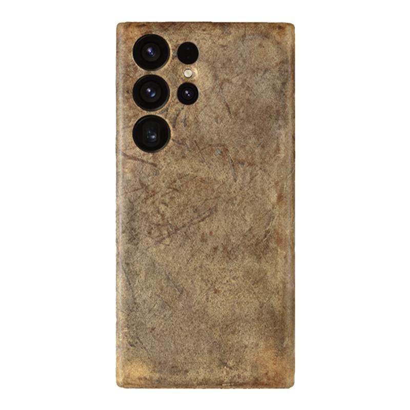 三星S25Ultra真皮复古全包手机壳