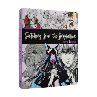 英文原版 幻想速写 动画&漫画 Sketching from the Imagination: Anime & Manga 从想象中素描:动画和漫画 3dtotal