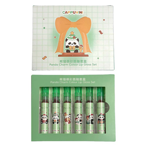 6支装可爱雾感唇泥套盒