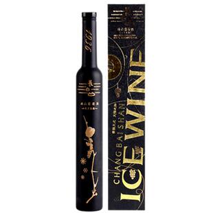 长白山冰酒山葡萄酒冰红葡萄酒冬月采摘单支礼盒装370ml包邮