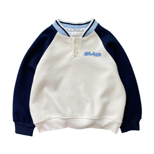 儿童卫衣男童春装上衣套头2026新款男孩春秋韩版春季中童小童宝宝