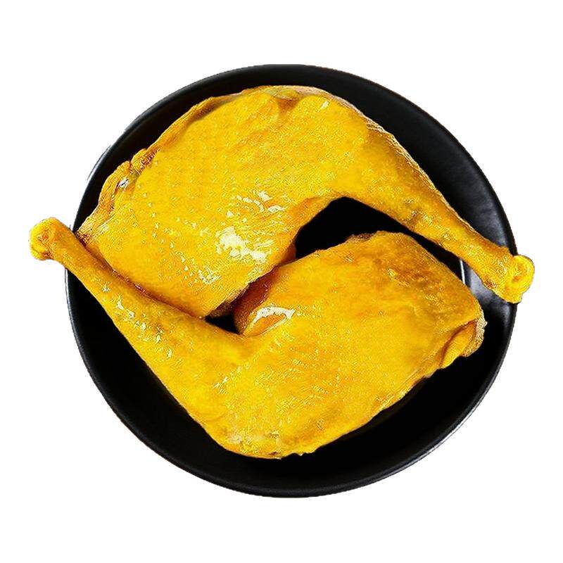 焗小二盐焗鸡腿即食金黄诱人