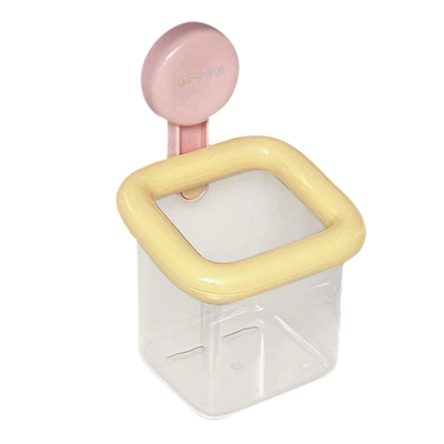 洗脸巾收纳盒壁挂吸盘卫生间放废弃一次性擦脸巾二次利用放置神器