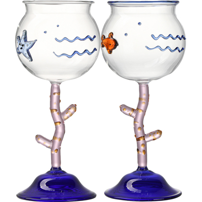 肆月2个一对酒杯套装礼盒送闺蜜