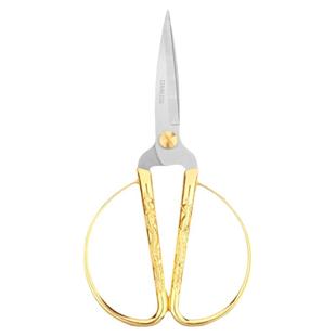 龙凤剪刀不锈钢尖头家用开业庆典用品裁剪剪彩喜事大中小号剪子