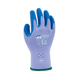 防电绝缘手套恒辉400V电工低压乳胶橡胶防触电防滑耐磨维修配电室