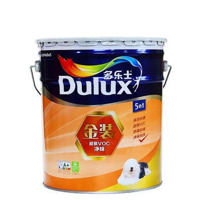多乐士金装净味五合一乳胶漆
