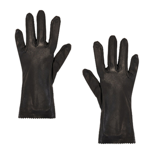 MANOKHI Short Leather Gloves 黑色REVOLVE小众新款
