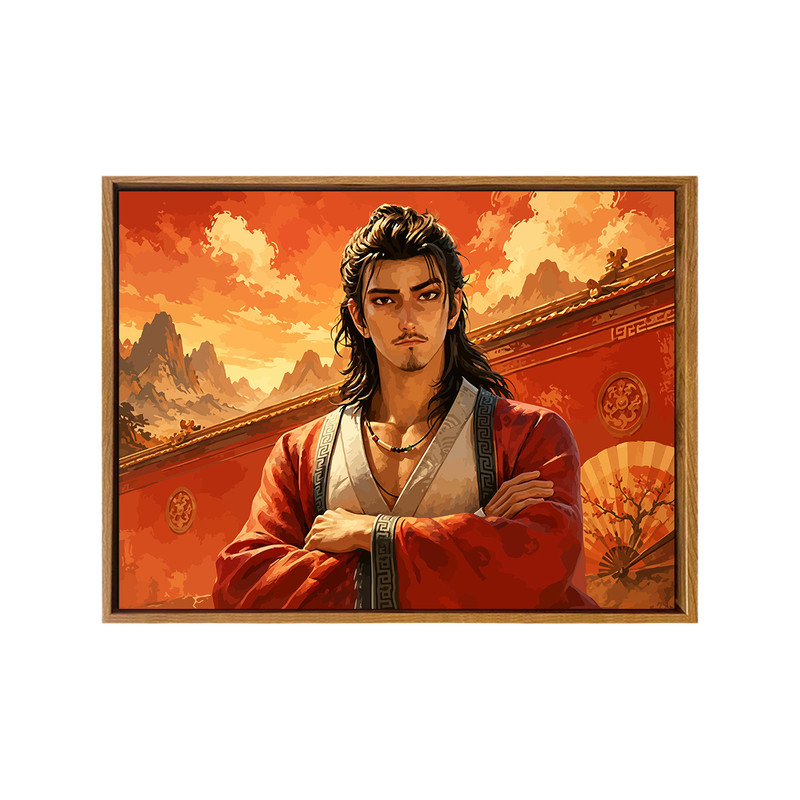 高颜值动漫人物八仙DIY数字油画