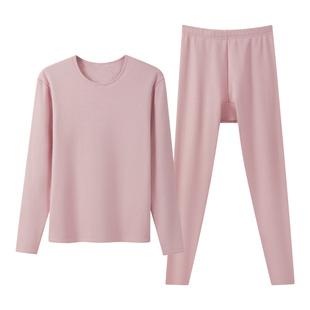 三枪加绒加厚弹力保暖内衣套装女士秋冬防寒亲肤女款冬季秋衣秋裤