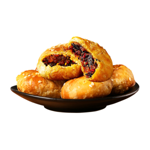 黄山烧饼梅干菜扣肉烧饼干安徽特产酥饼手工糕点休闲小吃早餐零食