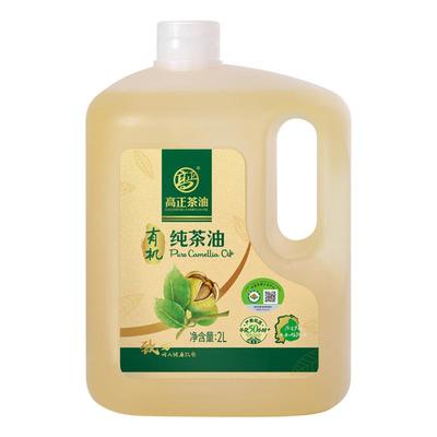 高正有机山茶油食用油2L有机认证