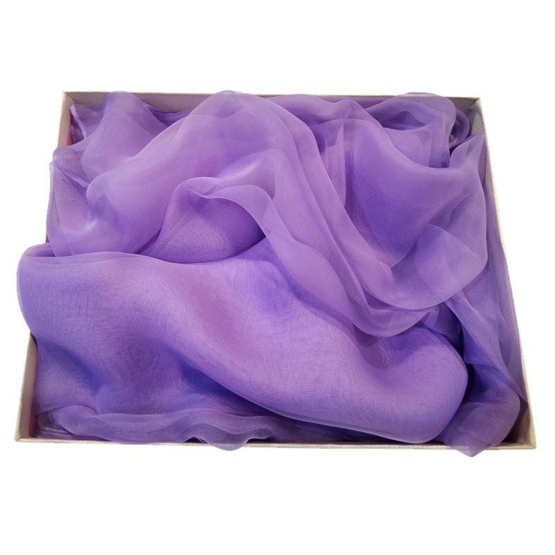 2021新款大披肩夏季外搭紫色冰丝舞蹈纱巾长款丝巾女春秋薄款围巾