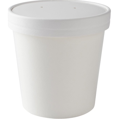 商吉圆形汤桶带盖外卖打包碗加厚