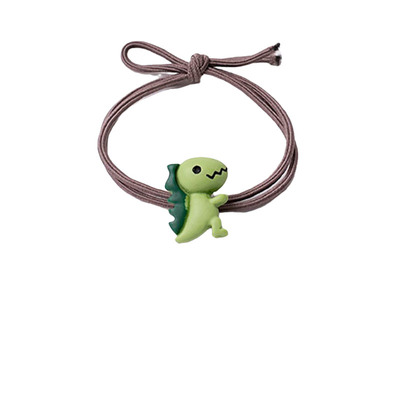 ins少女风皮筋小恐龙扎头发绳