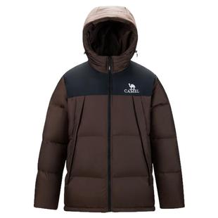 骆驼羽绒服男冬季2025加厚男士外套保暖防风情侣羽绒衣面包服