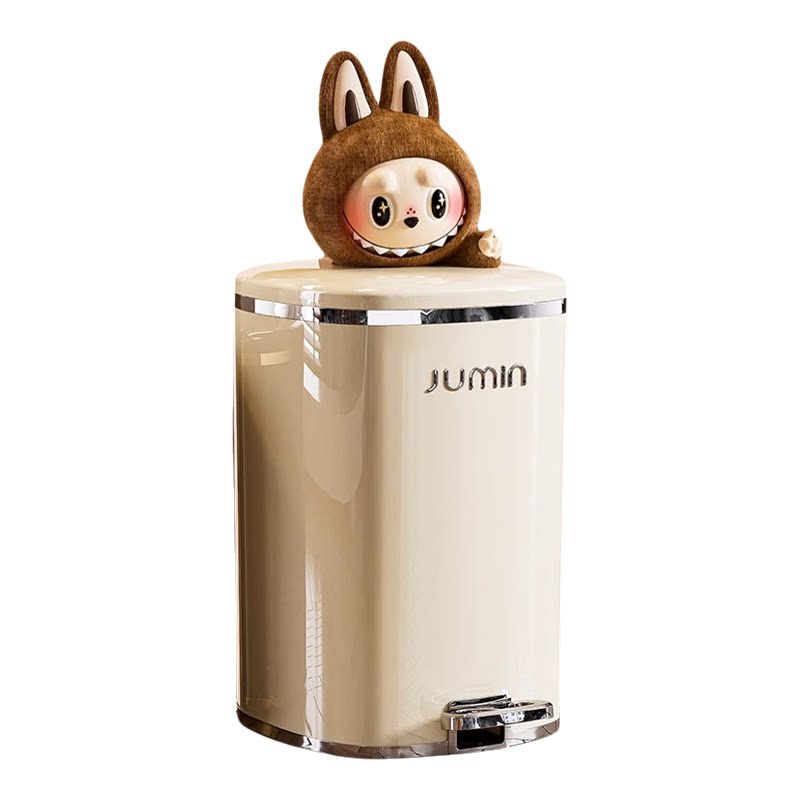 日本脚踏式高颜值垃圾桶家用