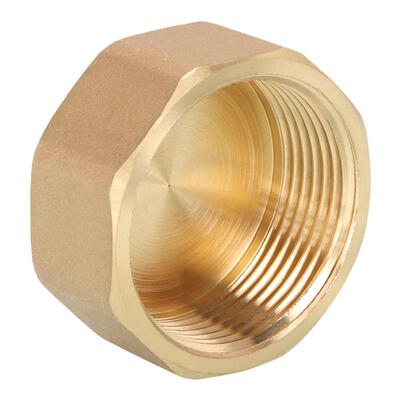 浙江全铜加厚铜外丝堵头/堵帽