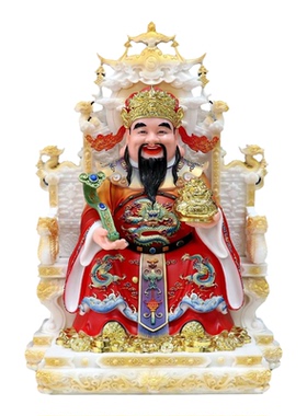 财神沈万三招财进宝聚宝盆如意元