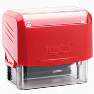 同城定制刻章刻制回墨印章定刻卓达翻转章刻字长方图章红色印字章