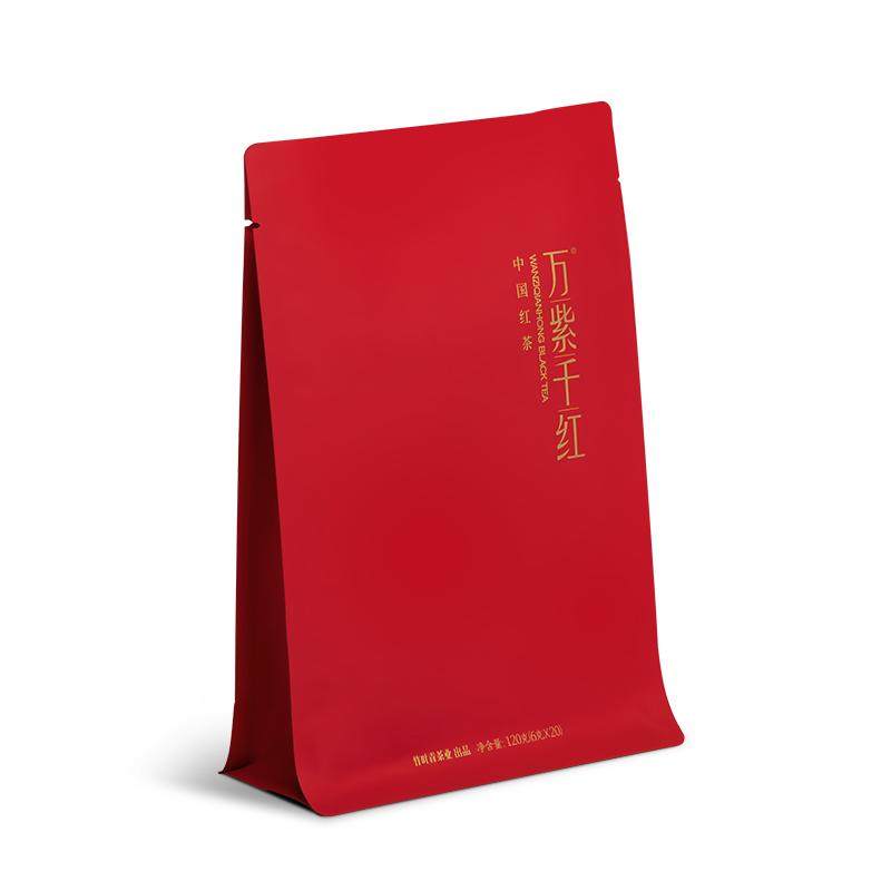万紫千红红茶茶叶峨眉高山茶特级(品味)120g袋装竹叶青出品自己喝