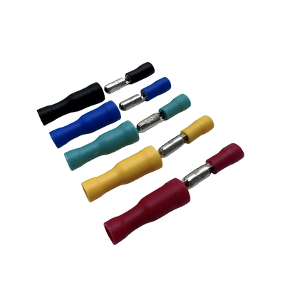 子弹头公母头绝缘对插连接器