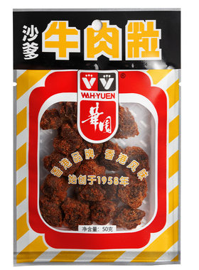 华园原切牛肉经典沙爹味牛肉粒