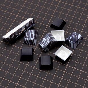 热升华客制化键帽 原厂侧刻透光键帽PBT创意个性 XVX 碧海潮生