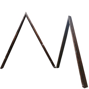 三角形森系婚礼婚庆 拱门户外花门装饰木柱架子ins风告白拍照背景