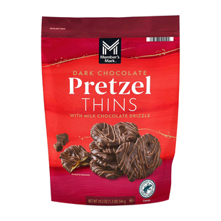 美国直邮 Member's Mark牛奶巧克力曲奇饼干烤开心果多种零食坚果