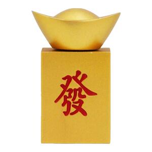 转大发手把件发财麻将元宝