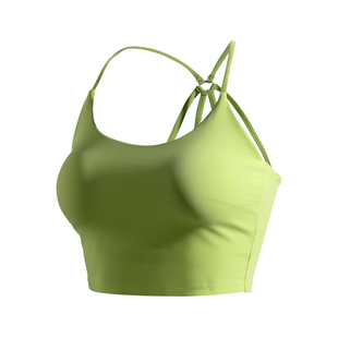 Monster Guardians运动内衣女背心式一体健身文胸跑步防震美背夏