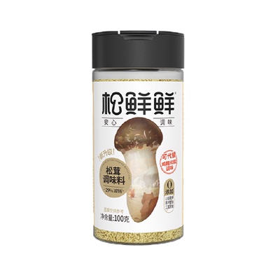 松鲜鲜减钠松茸调味料健康美味